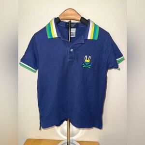 Psycho Bunny short sleeve polo, size 7/8